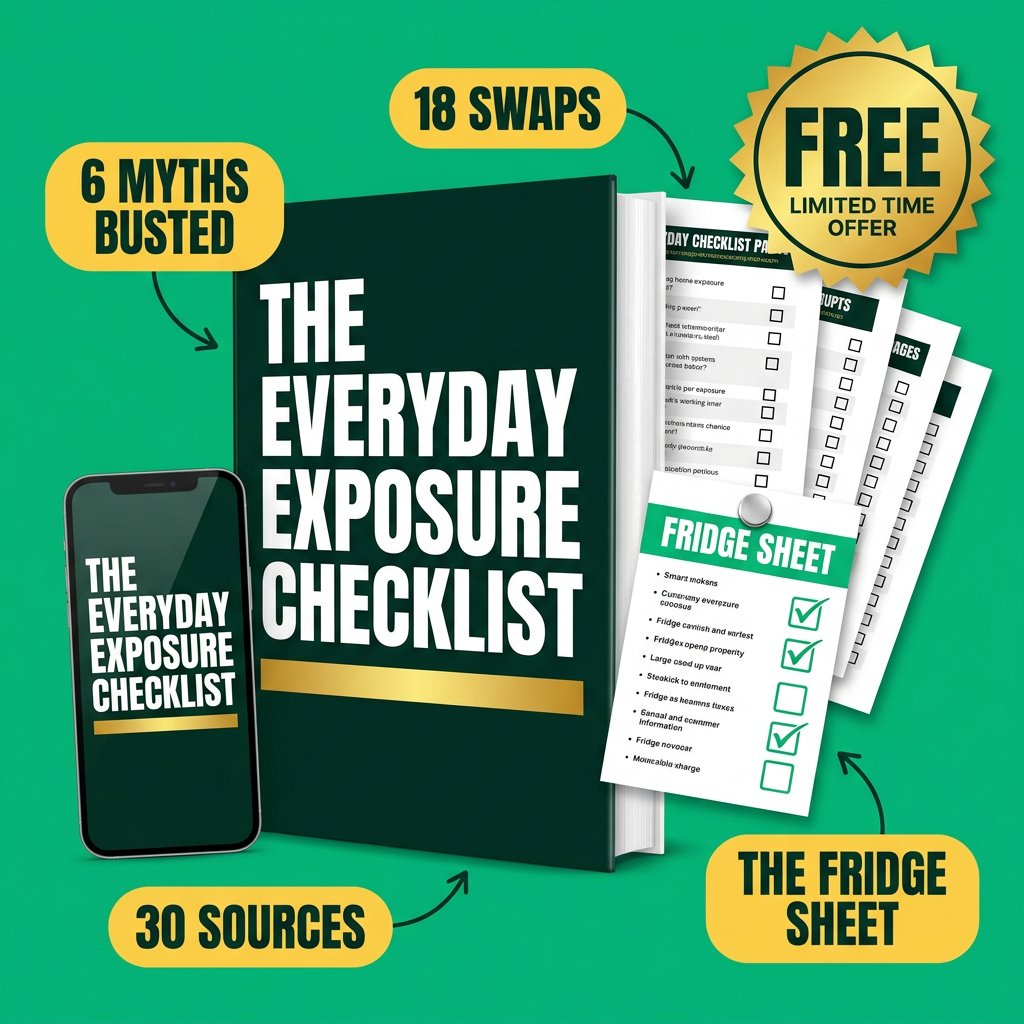 Cover of The Everyday Exposure Checklist, a free pharmacist-designed home guide